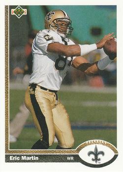 Eric Martin New Orleans Saints 1991 Upper Deck NFL #250